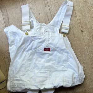 • DICKIES WHITE OVERALLS •